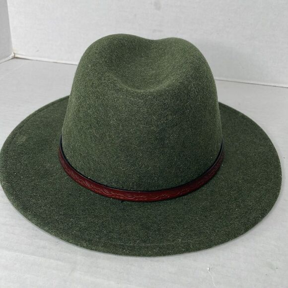 Stetson olive green wool Cromwell hat NWOT - Picture 7 of 10